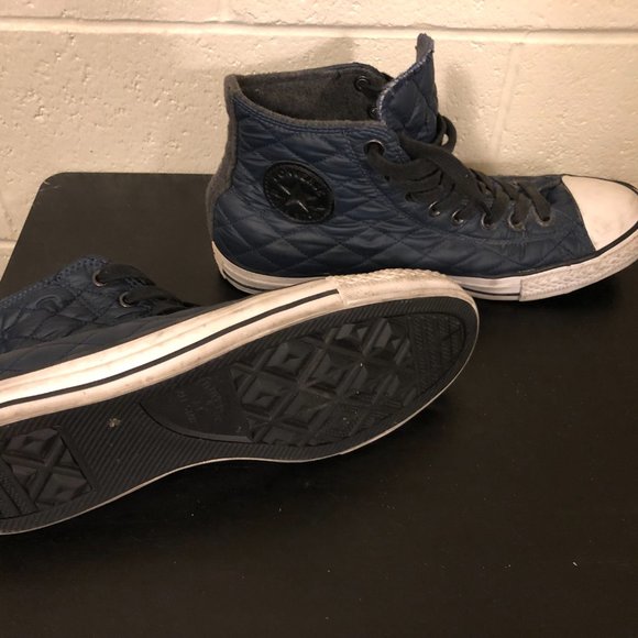 Blue High Top Converse All Star - Picture 4 of 6